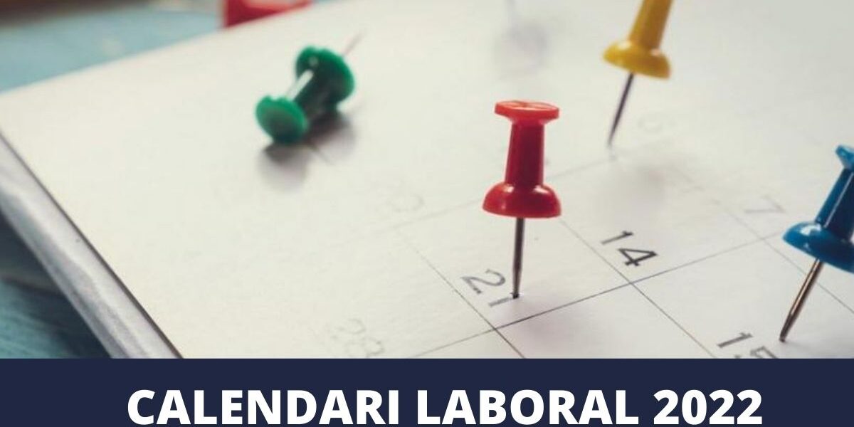 CALENDARI LABORAL 2022